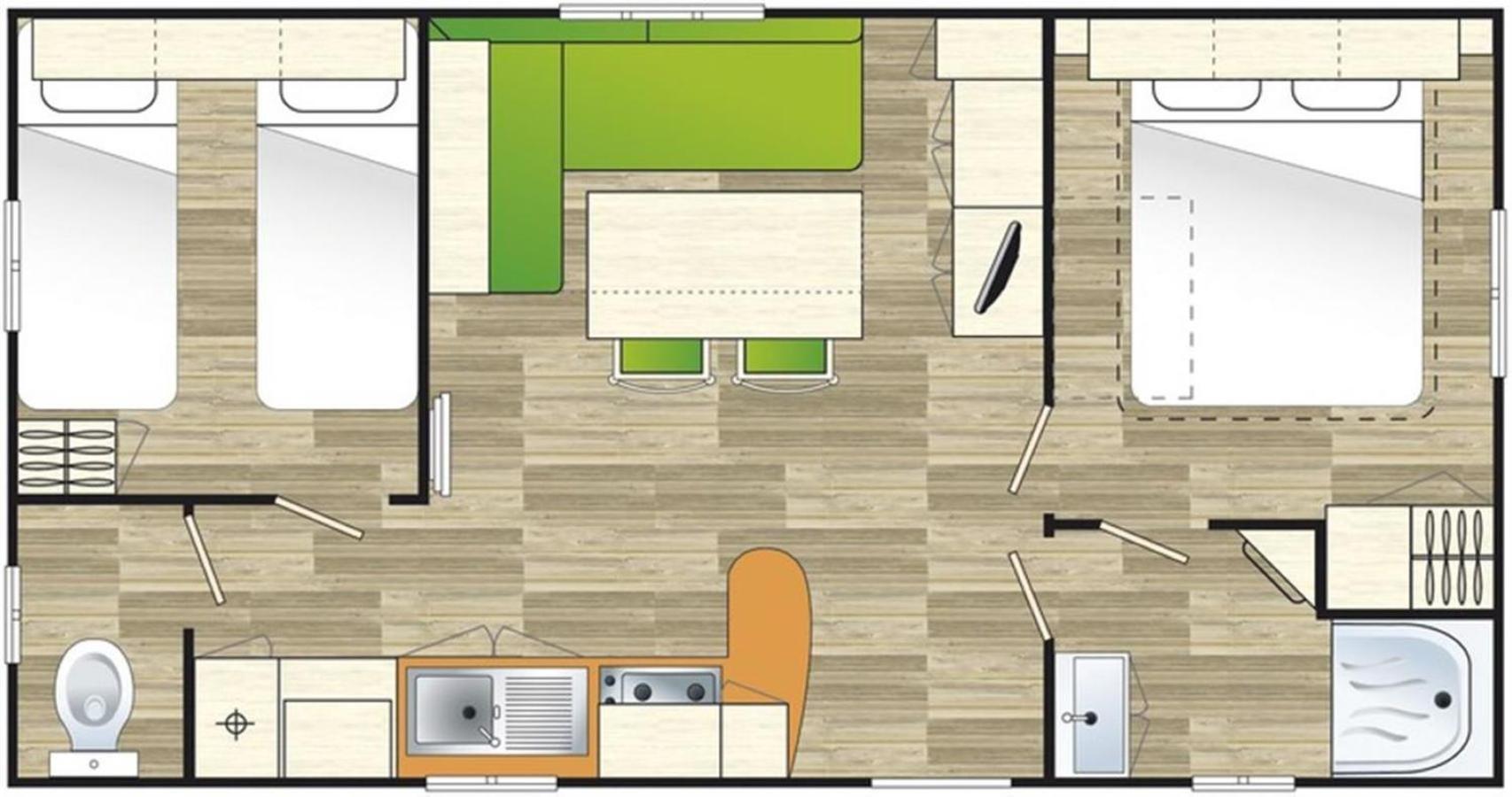Camping Kost Ar Moor Fouesnant Rom bilde